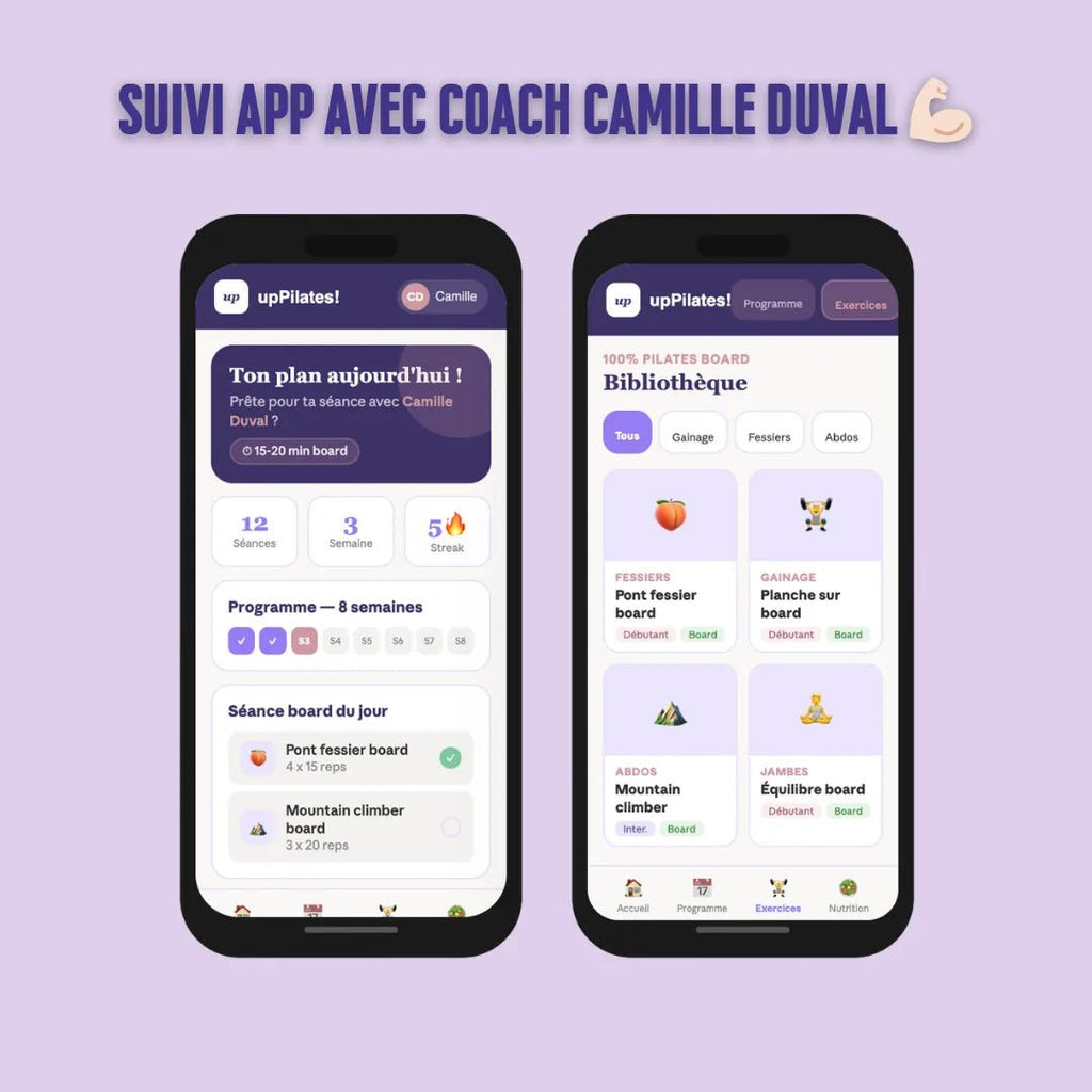 App Suivi Camille Duval