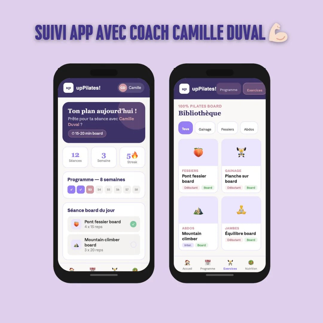 App Suivi Camille Duval